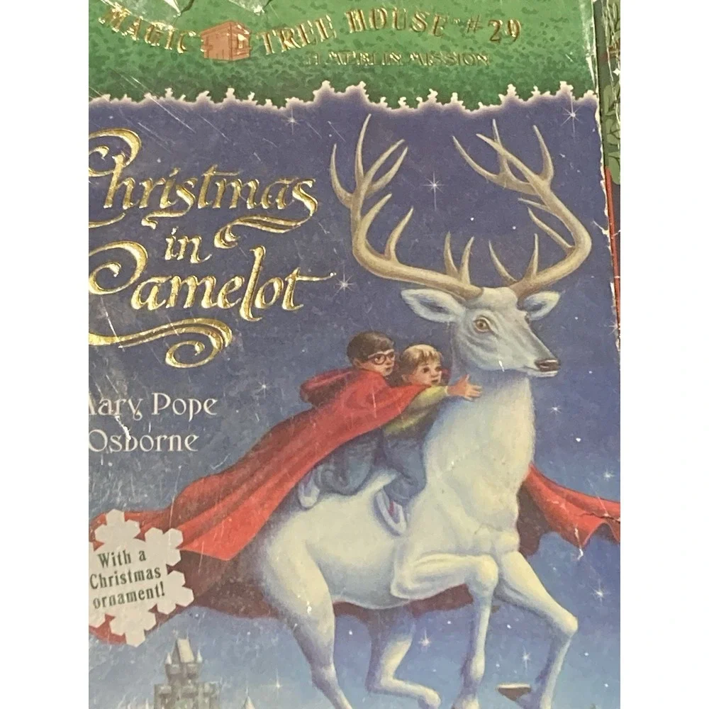 Magic‎ Tree House Kids Chapter Books Lot of 6 Paperback Merlin Mission